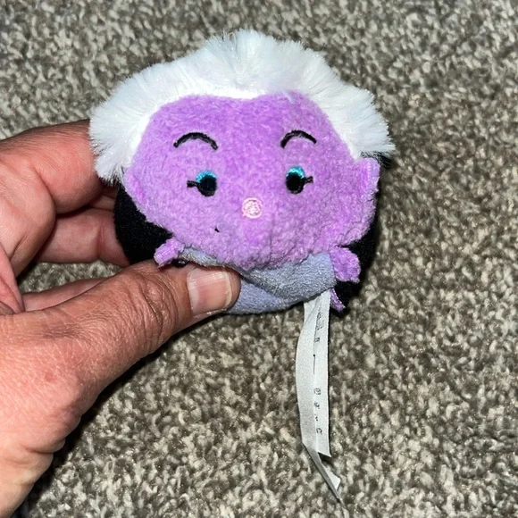 Disney Tsum Tsum Little Mermaid Ursula Scuttle Sebastian Max Set of 4 Plush - Picture 2 of 14